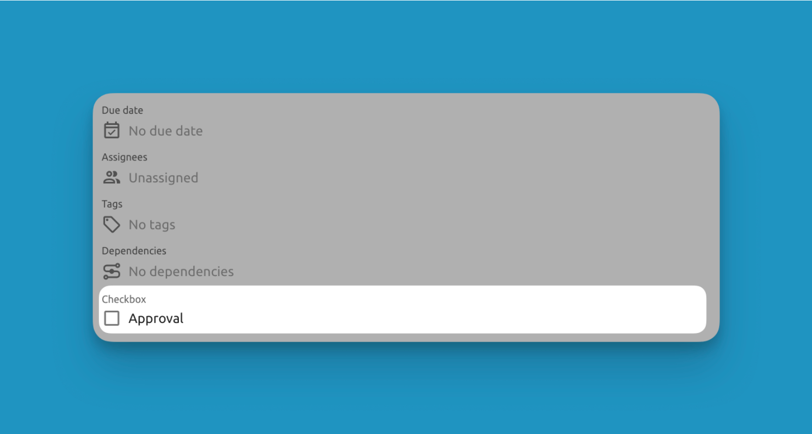 Checkbox 1 Checkbox 2