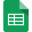 google sheets logo